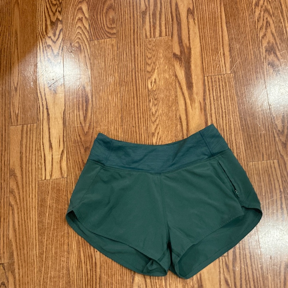 Outdoor Voices Hudson 2.5" Running Short S Lined Green Evergreen
